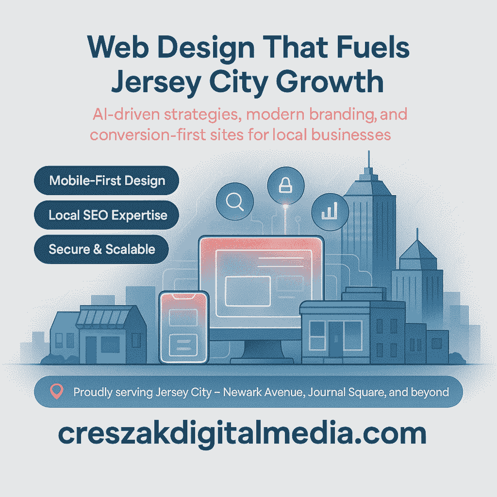 Achieve a powerful online presence with AI-driven Web Design Services from Jersey City’s leading experts