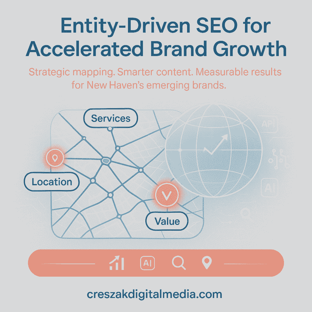 Entity-driven Seo Services in New Haven by CDM crafted to elevate small brand authority and discovery