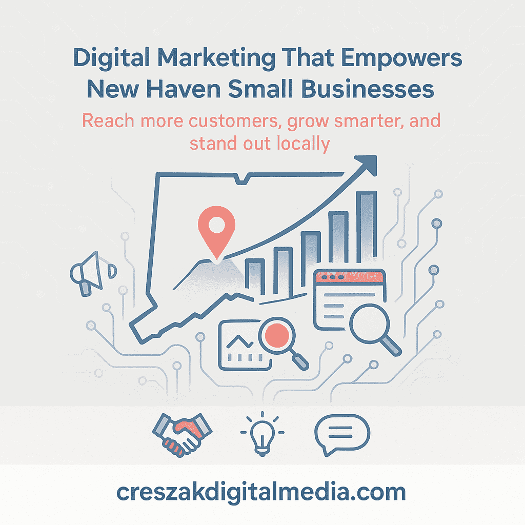 CDM’s Digital Marketing Consultants in New Haven generating real SEO impact for local visibility and leads