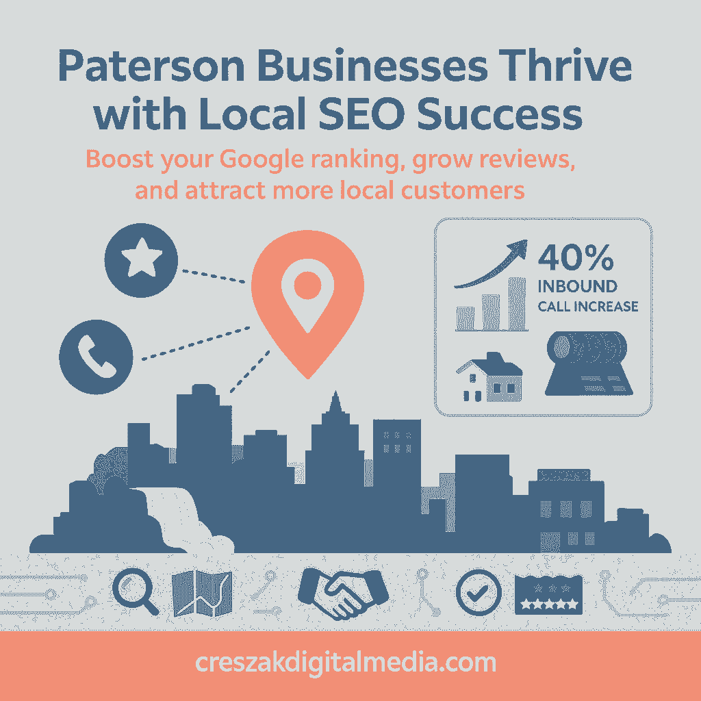 CDM’s Seo Services in Paterson delivering local SEO results that help small businesses grow and succeed
