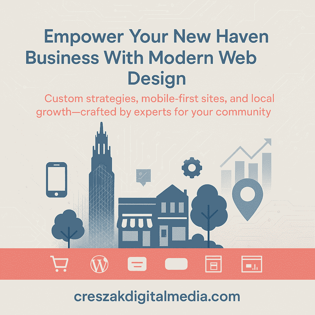 Entity-based Web Design Services in New Haven by CresZak Digital Media building trust through semantic SEO and structured design