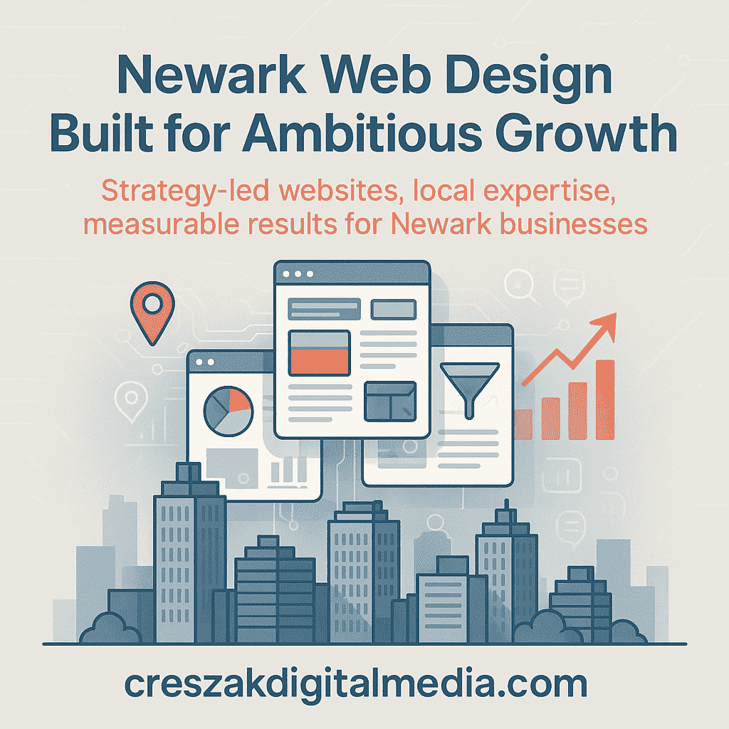 Entity-based Web Design Services in Newark, building trust and improving SEO with tailored strategies for local businesses