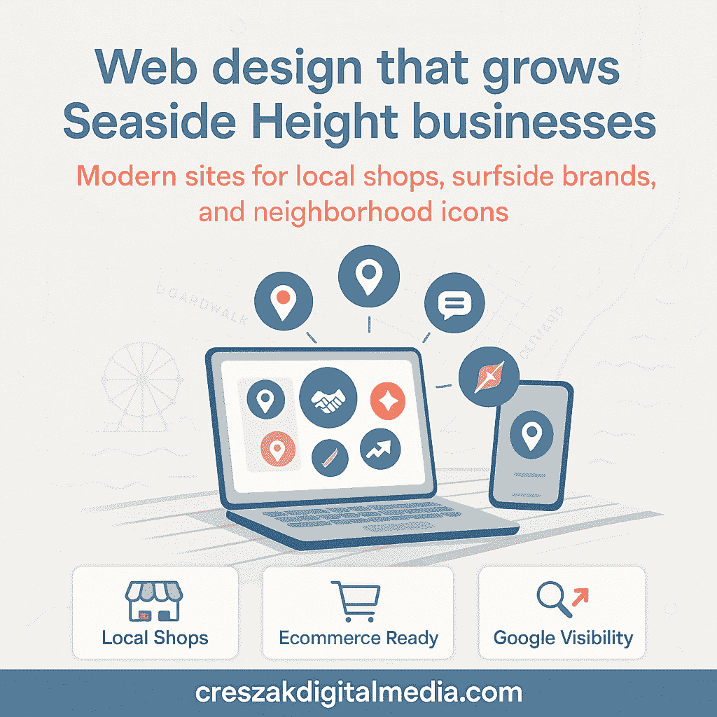 Entity-based Web Design Services in Seaside Heights, building trust and boosting SEO with tailored strategies for local businesses