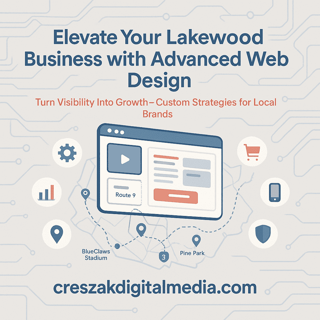 Website content that converts with Web Design Services in Lakewood and responsive website design by CresZak Digital Media