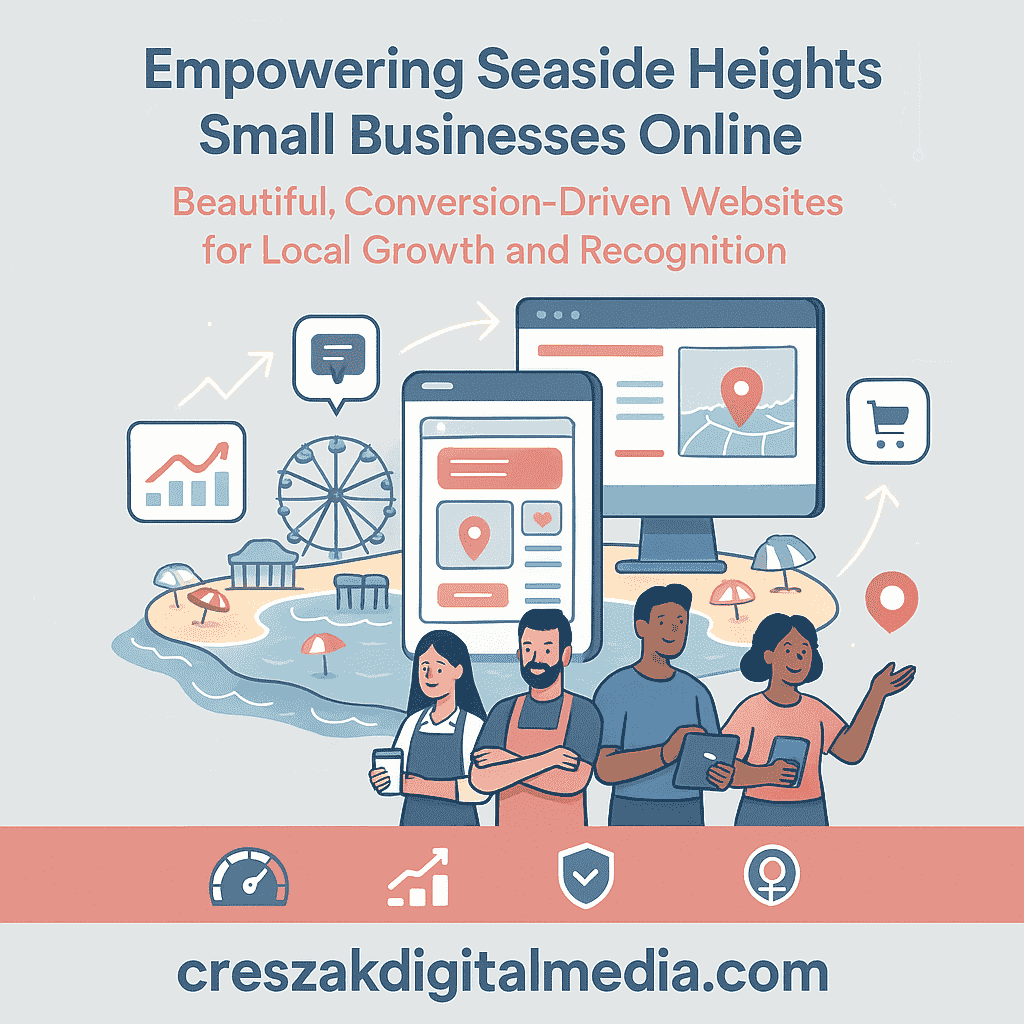 How Creszak Web Design Services boost local visibility in Seaside Heights with SEO-focused and high-performance websites