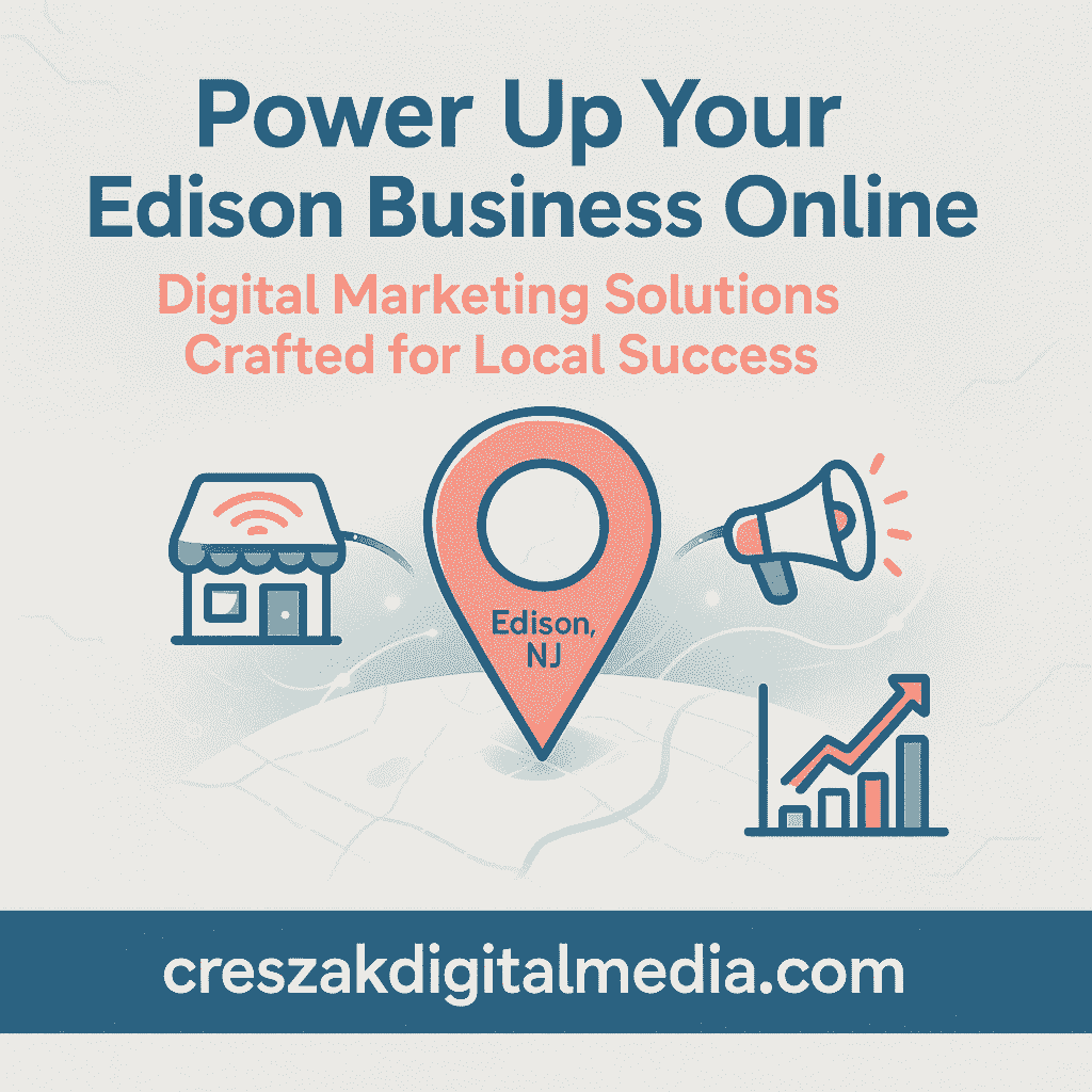 Small businesses in Edison grow with Digital Marketing Consultants using data-driven digital strategies