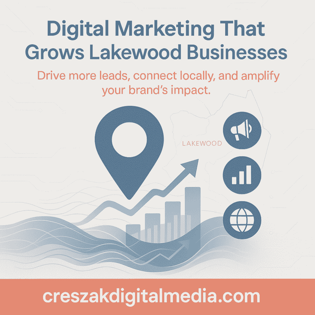 Lakewood small businesses grow with expert Digital Marketing Consultants focused on ROI and scalability
