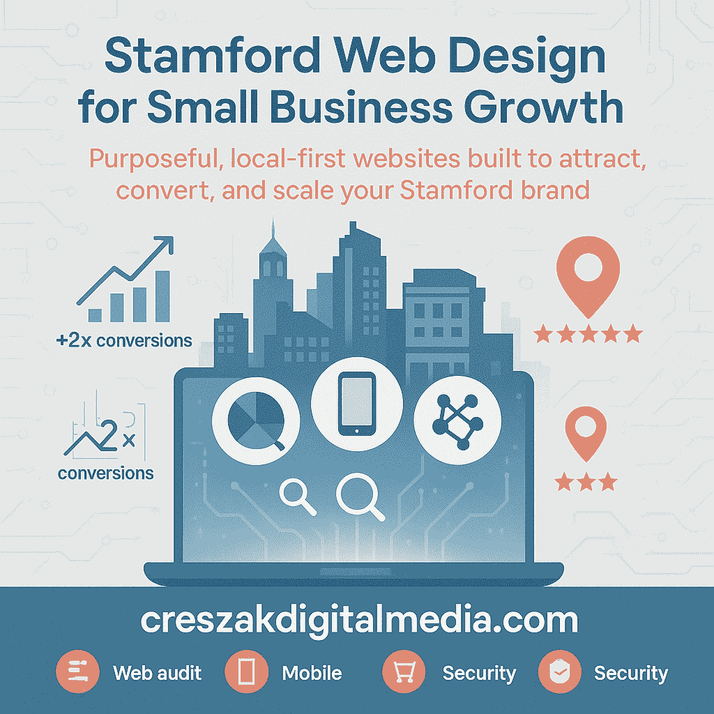 Web Design Services in Stamford helping small teams scale with smarter, optimized website designs for enhanced growth