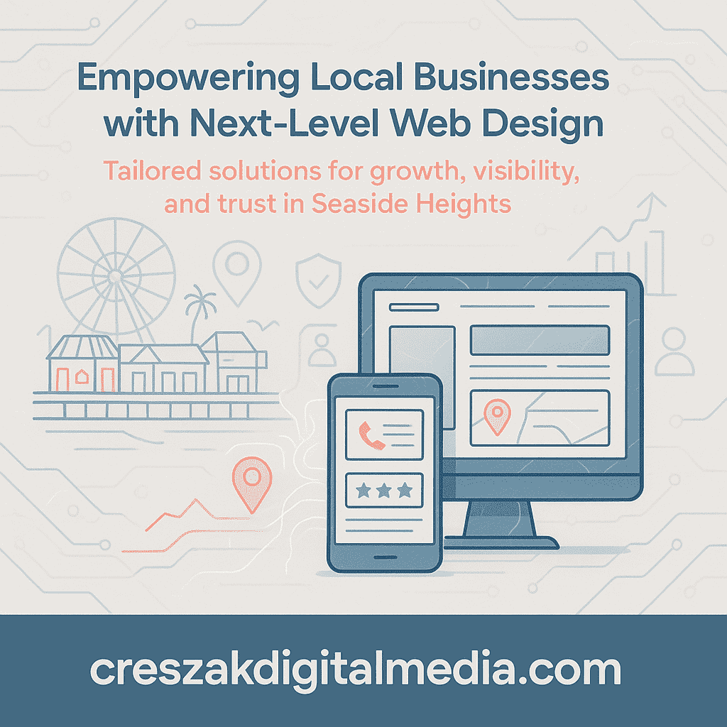 Local web growth in Seaside Heights powered by expert Web Design Services, improving online visibility and SEO rankings