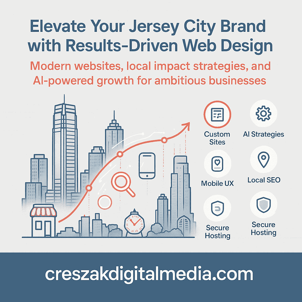 Local web growth in Jersey City powered by expert Web Design Services, enhancing online presence and driving SEO success