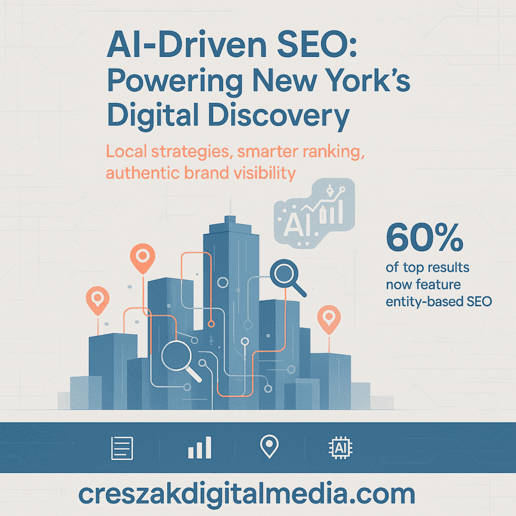 AI-powered Seo Services in New York by CDM delivering personalized strategies and measurable business results