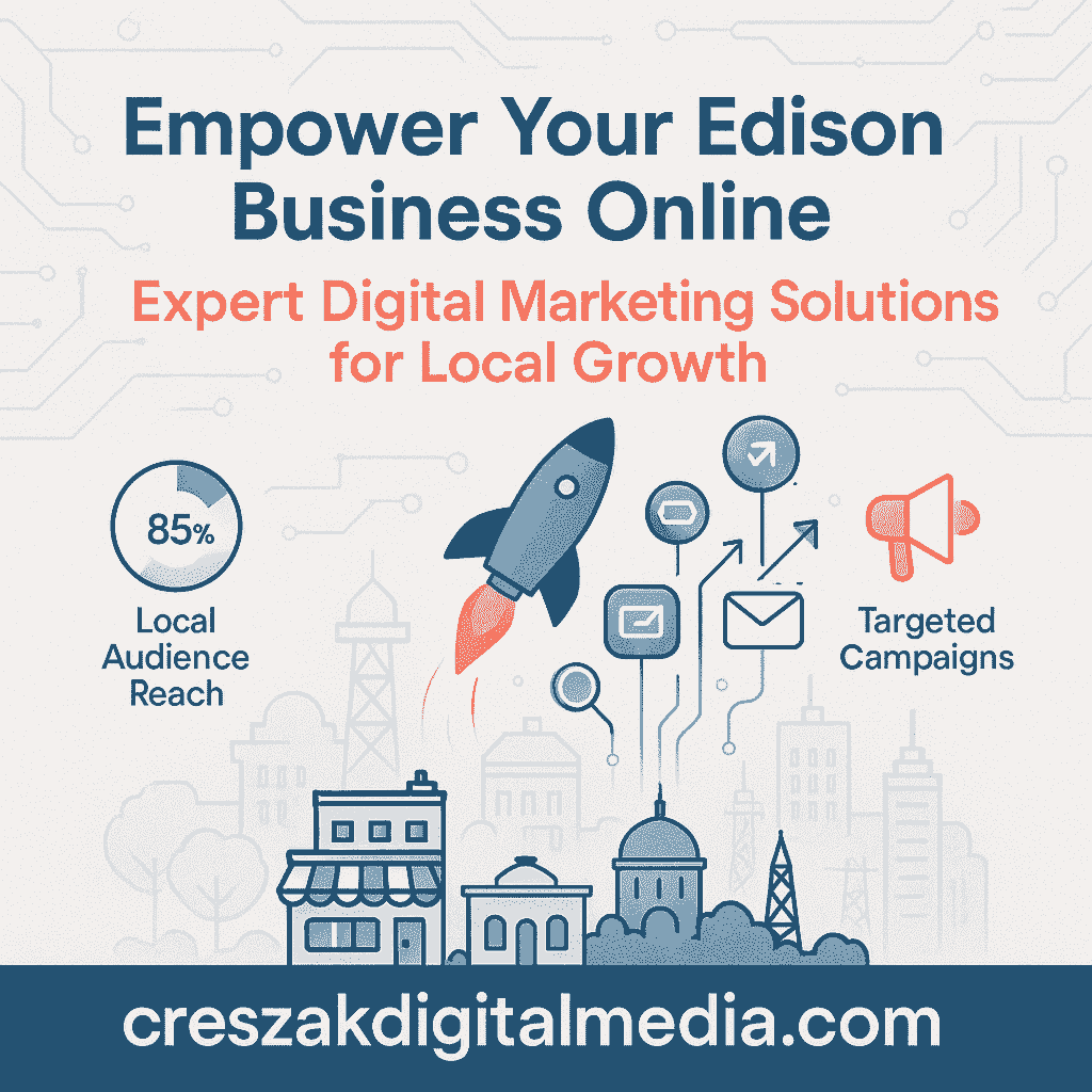 Digital Marketing Consultants in Edison create local SEO content that reflects the city and drives conversions