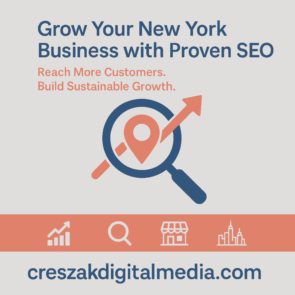 Seo Services in New York helping small businesses grow visibility through localized digital strategies