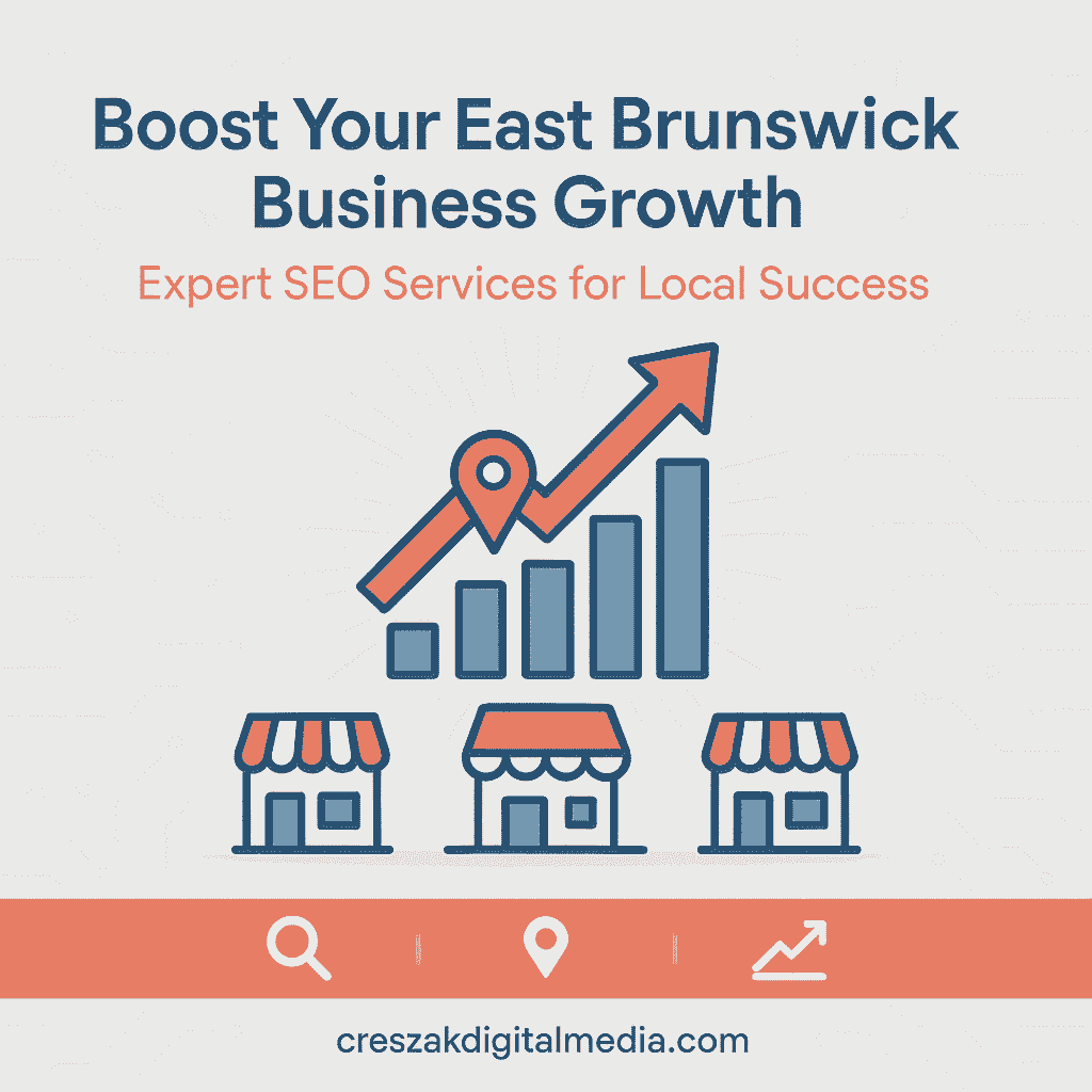 SEO Services in East Brunswick boosting SMB growth through strategic optimization by CresZak Digital Media for stronger online visibility
