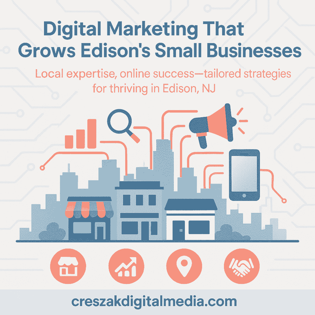 Ambitious Edison businesses rely on Digital Marketing Consultants for smarter campaigns and online success