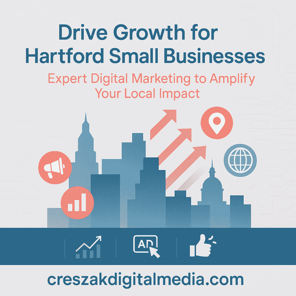 Digital Marketing Services in Hartford building digital authority through strategic SEO consulting by CresZak Digital Media