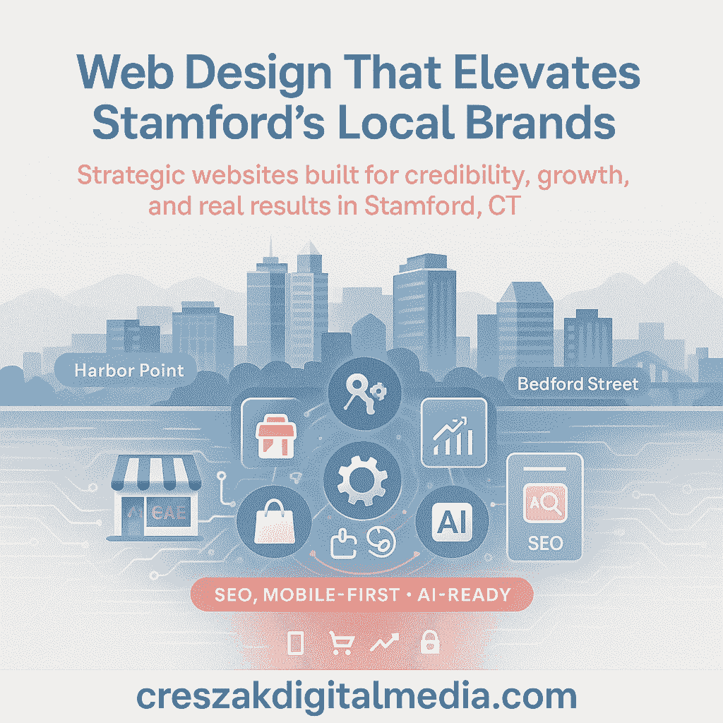 Stamford businesses seeking stronger sites for powerful online growth with expert Web Design Services tailored to success