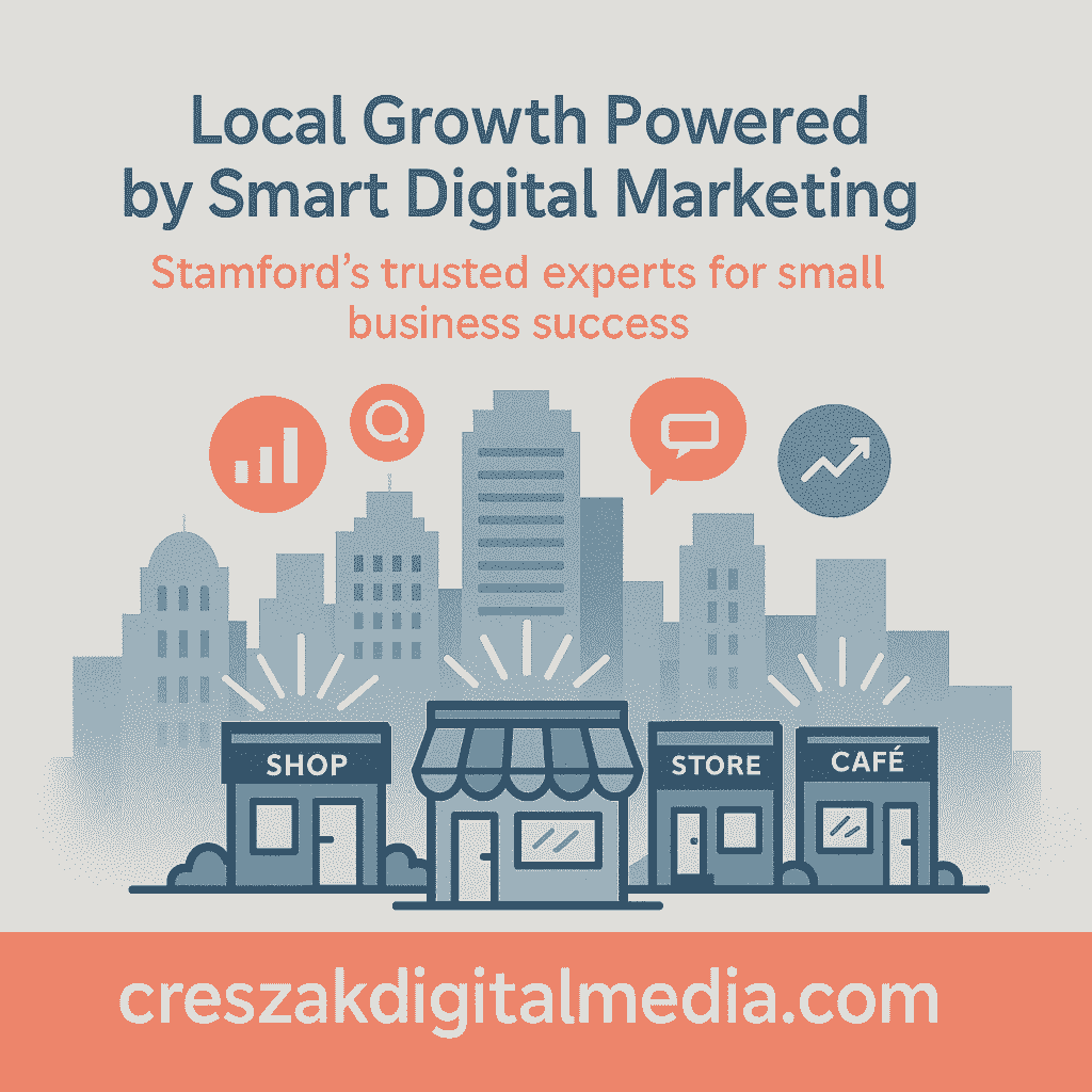 stamford digital marketing consultants for small businesses Digital Marketing Consultants in Stamford help small businesses thrive through targeted digital growth strategies