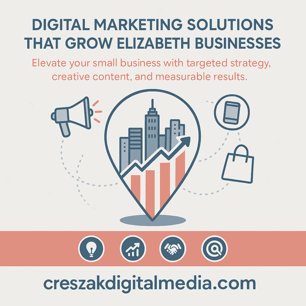 Top Digital Marketing Consultants in Elizabeth helping SMBs grow with tailored local SEO and brand strategies