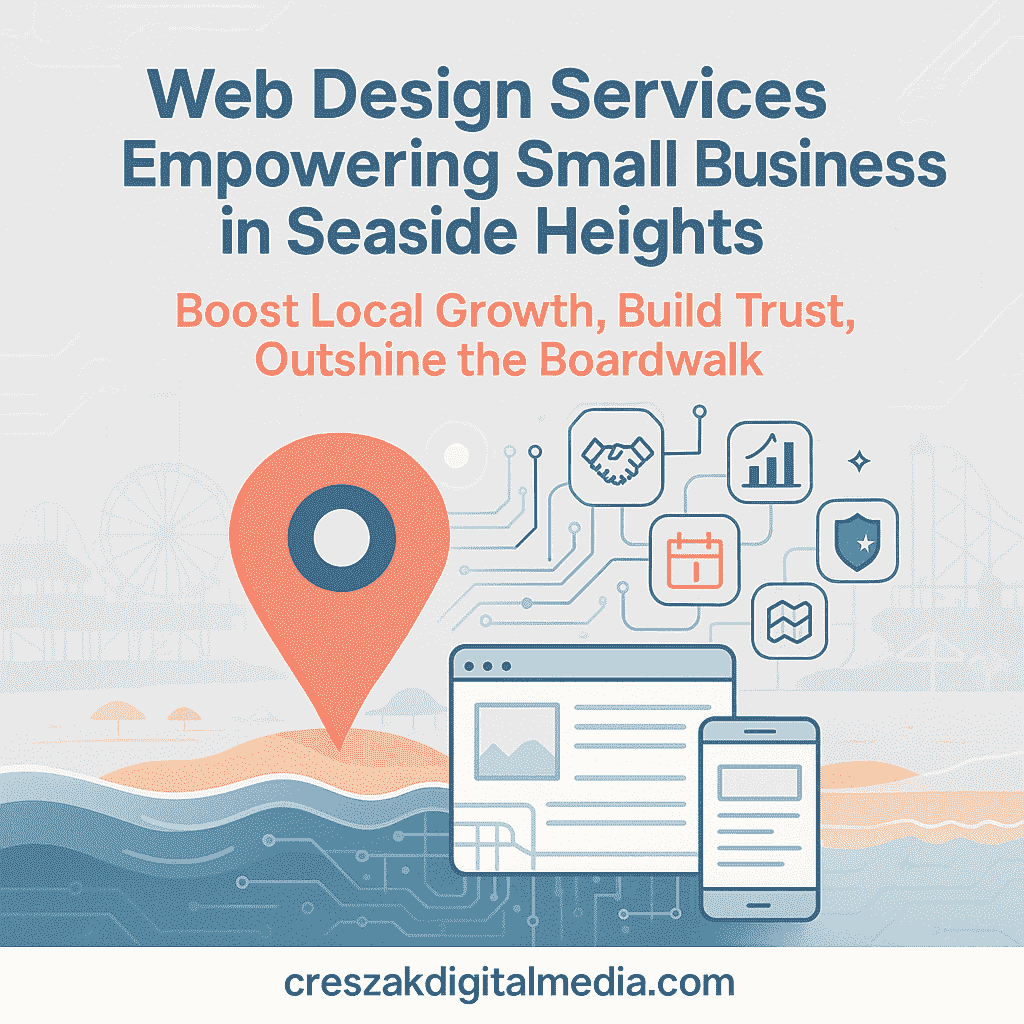 Web Design Services for small businesses in Seaside Heights, creating customized websites to drive local growth and success