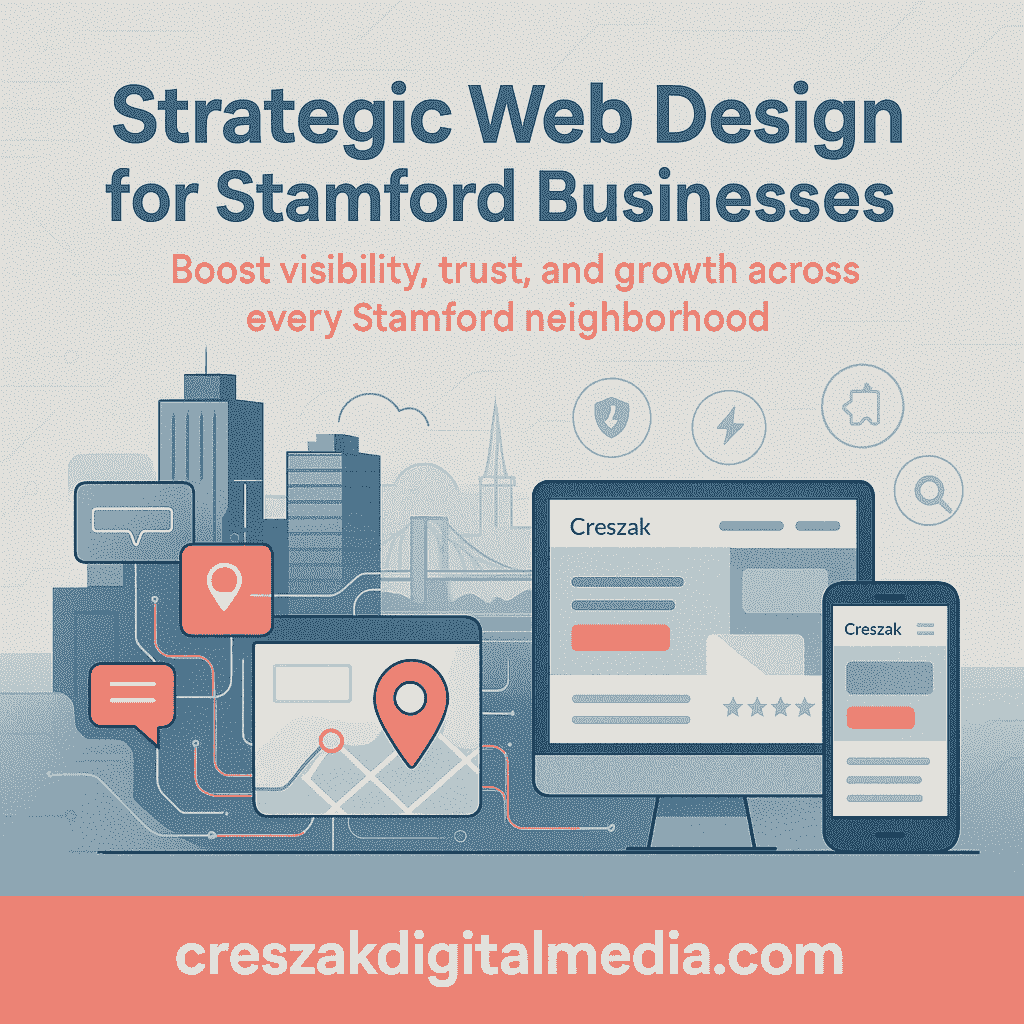 Web Design Services for small businesses in Stamford, CT, helping to drive growth with custom, high-converting websites