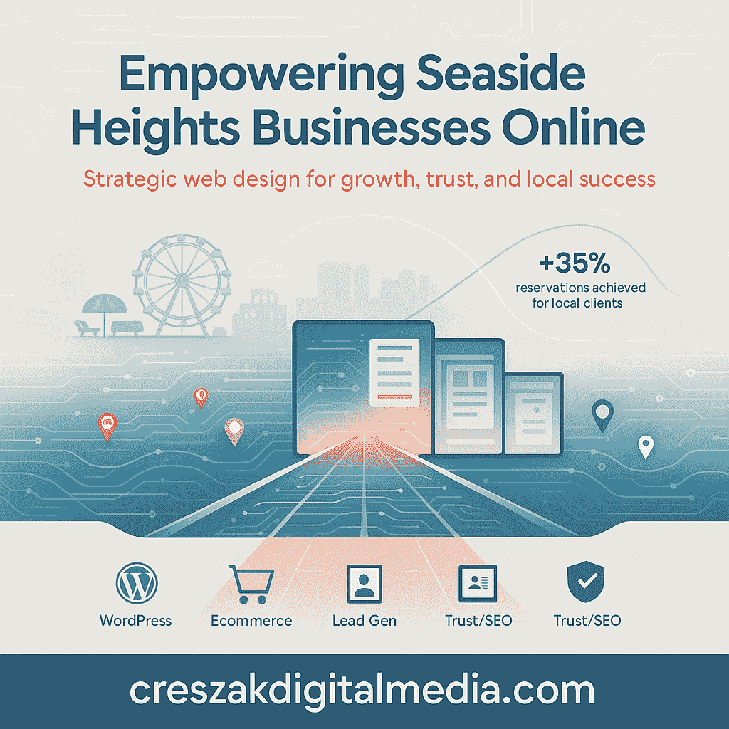 Web Design Services in Seaside Heights creating website content that resonates with locals and drives higher conversions