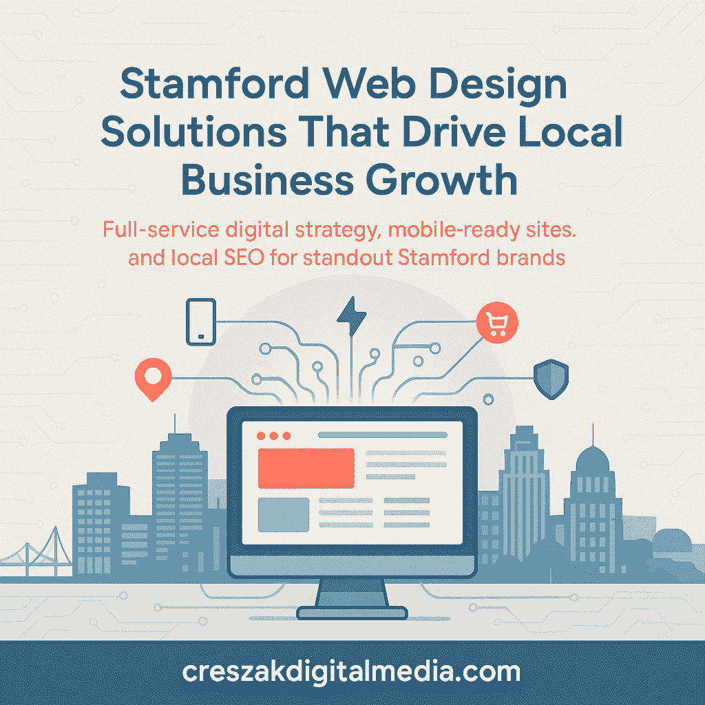 Web Design Services in Stamford creating website content that resonates with locals and drives higher conversions