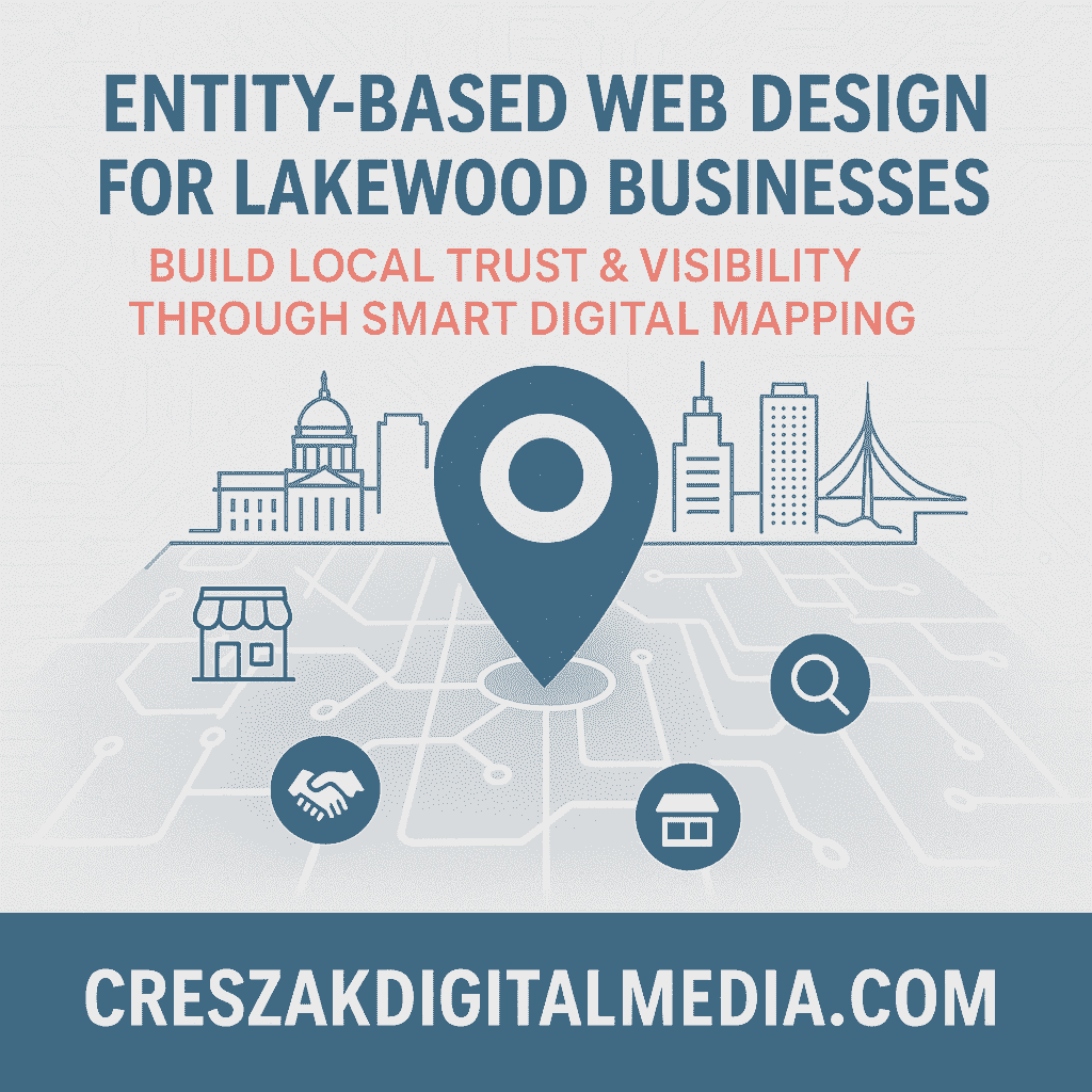 Entity-based Web Design Services in Lakewood with responsive website design by CresZak Digital Media