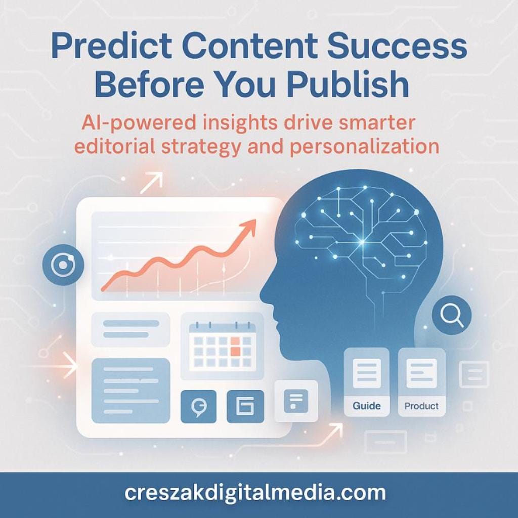 ai content planning powered by predictive insights Predictive AI Insights Powering Content Planning with Ecommerce SEO Services by CresZak Digital Media
