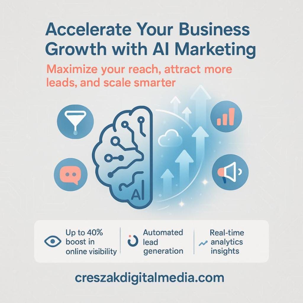 ai digital marketing services that drive growth and results AI digital marketing services that drive growth and results by CresZak Digital Media