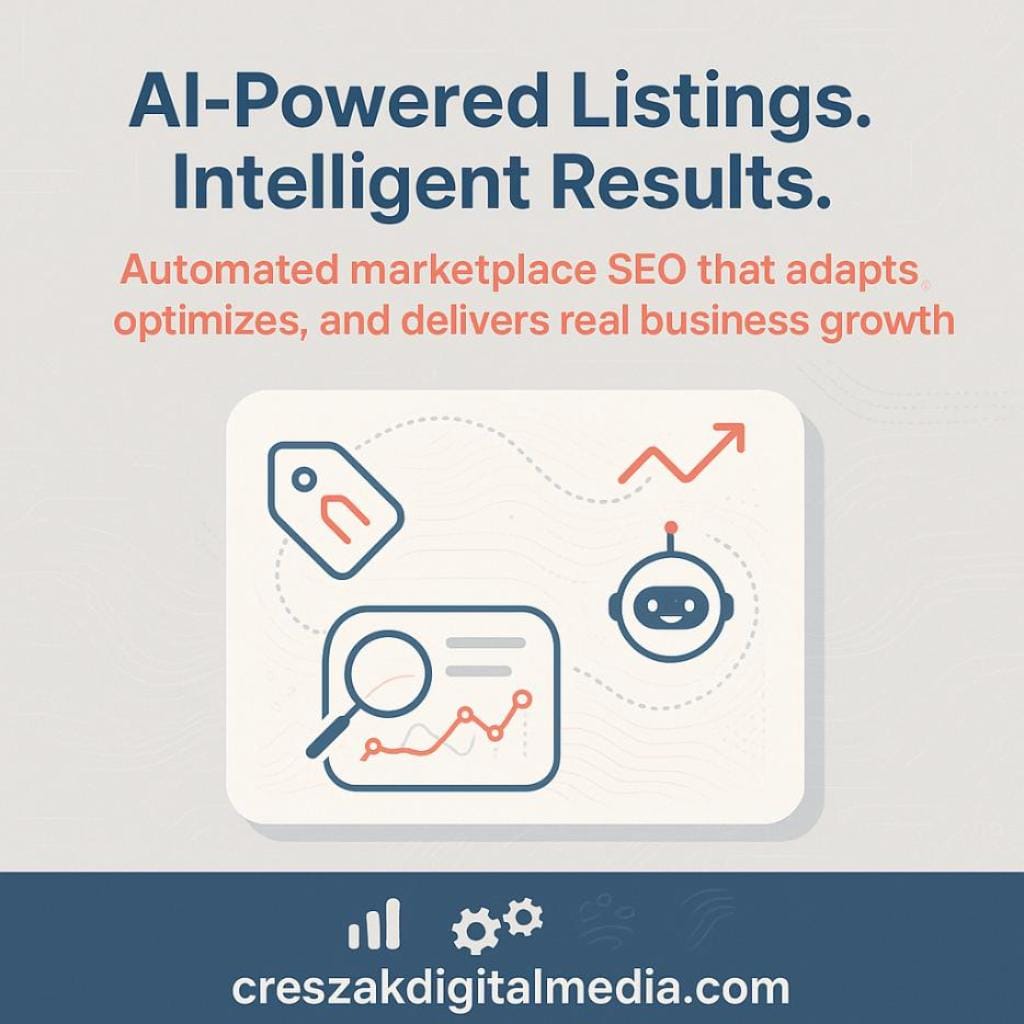 AI-Driven Listing Automation Through CresZak Digital Media Etsy SEO Services