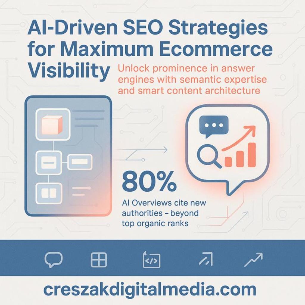 ai seo insights shaping ecommerce visibility through answer engine optimization AI SEO Insights Enhancing Ecommerce Visibility with Ecommerce SEO Services by CresZak Digital Media
