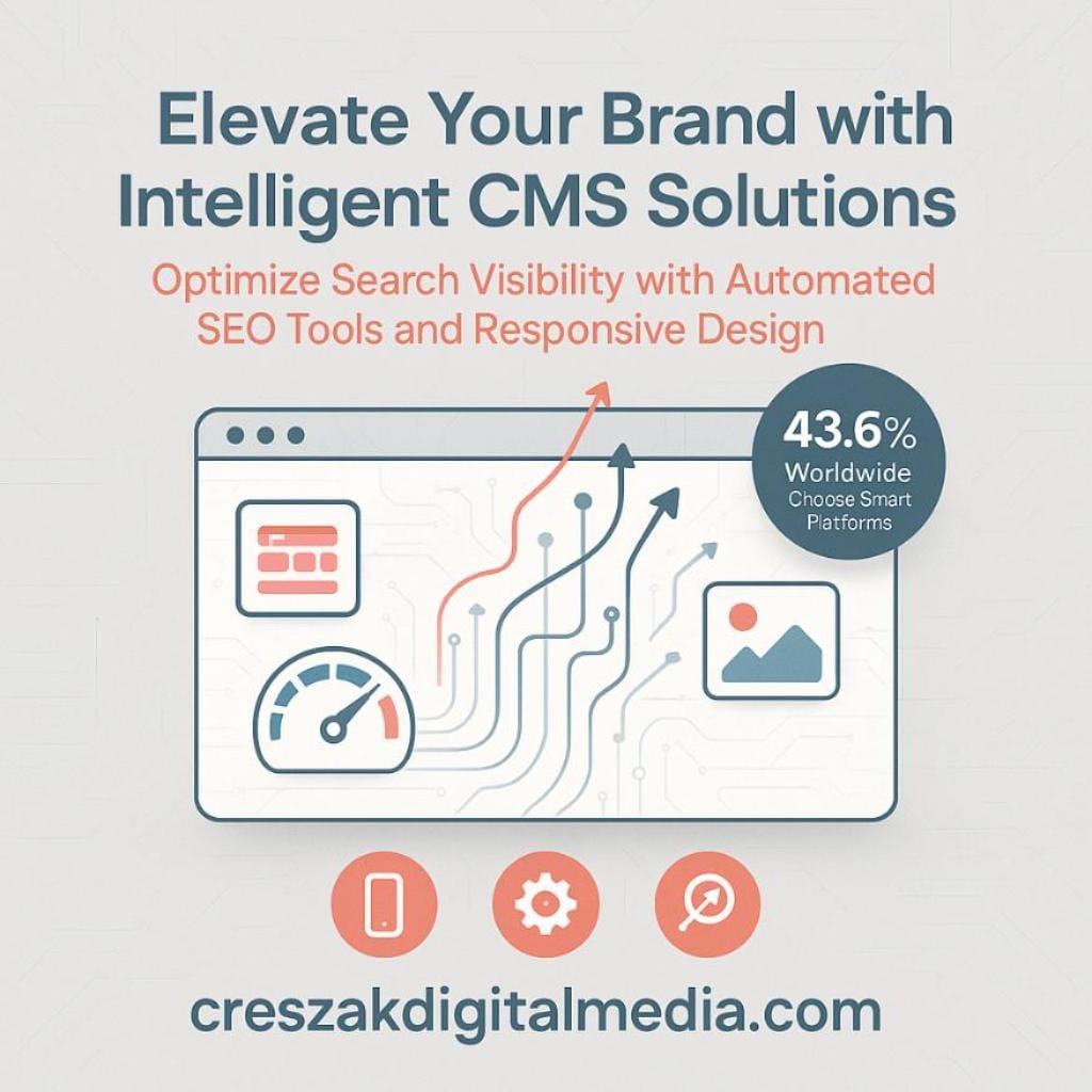 best cms platforms that improve search visibility through intelligent design Best CMS Platforms Improved by CresZak Digital Media Website SEO Services
