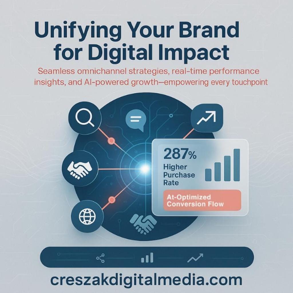 comprehensive digital strategy implementation Comprehensive AI digital marketing services and strategy implementation by CresZak Digital Media