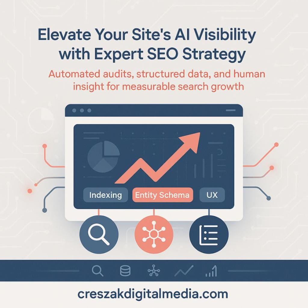 does google confirm that website seo audit services and website redesign seo efforts still help improve visibility in ai overviews CresZak Digital Media Website SEO Services and Audit Support for Improved AI Overview Visibility