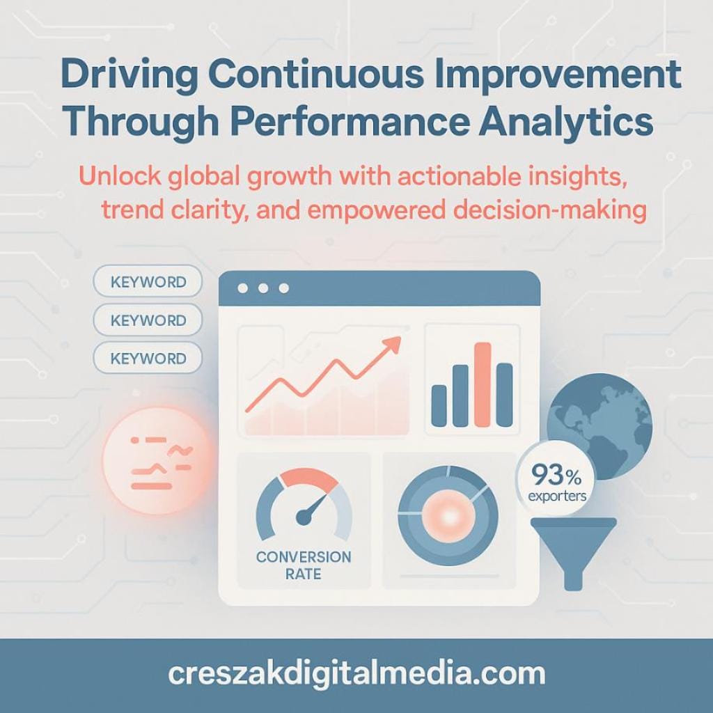 Driving Continuous Improvement Through Analytics with CresZak Digital Media eBay SEO Services