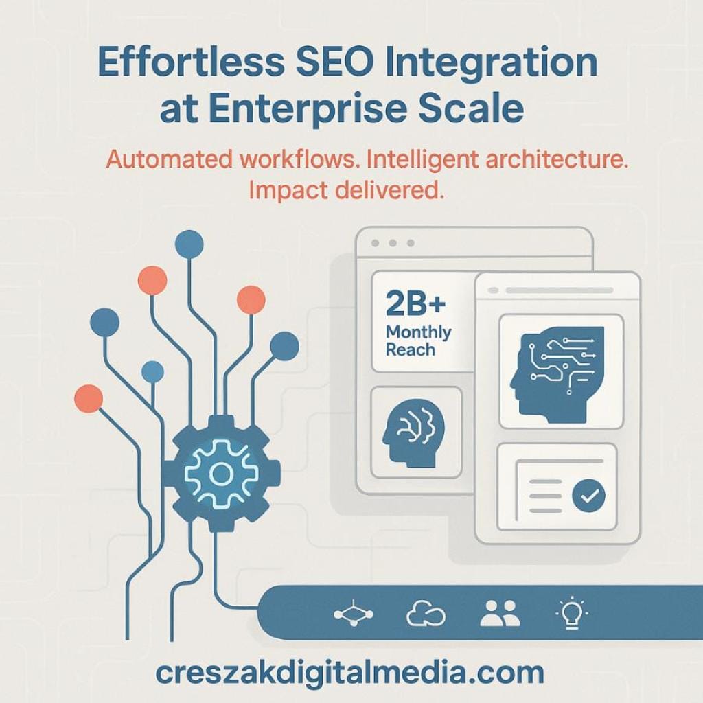 enterprise seo software integration with agentic workflow systems Enterprise SEO Software Integration with Agentic Workflows by CresZak Digital Media
