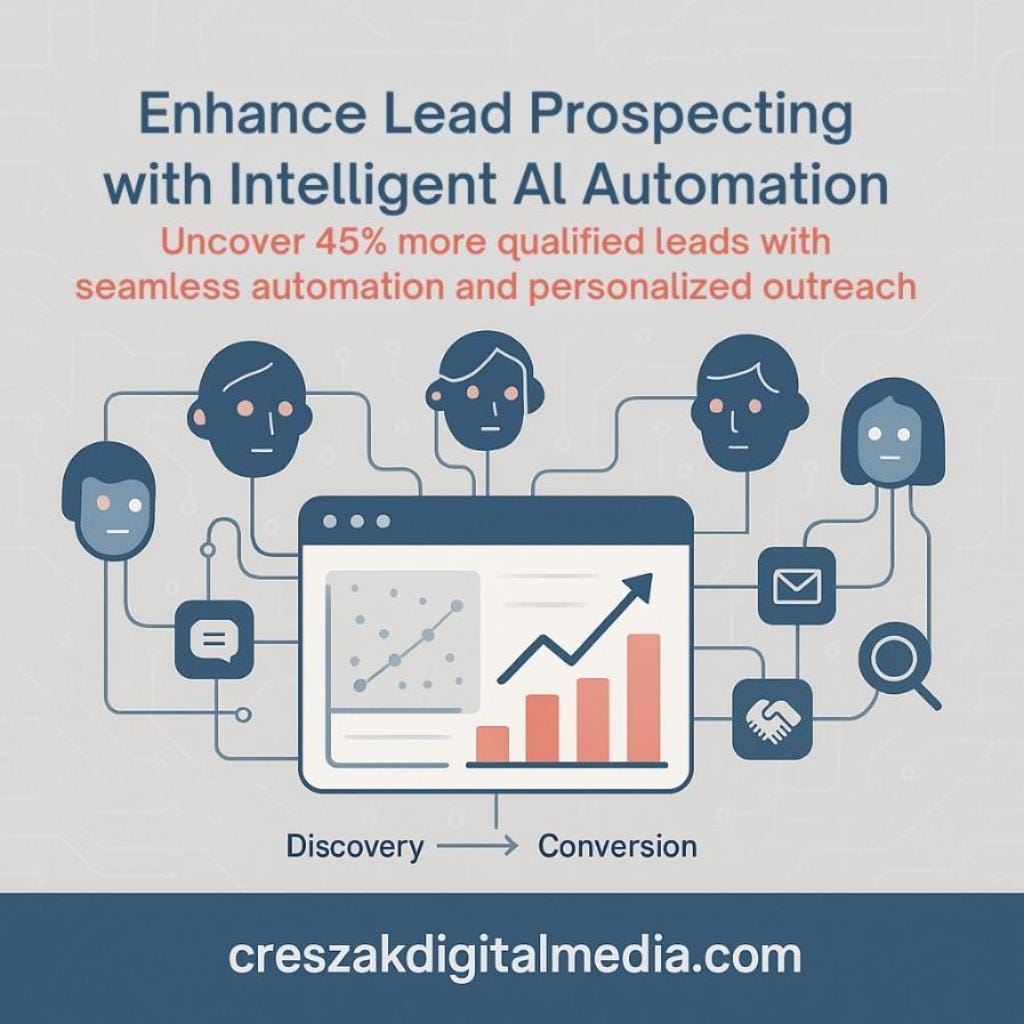 how ai agents enhance lead prospecting through intelligent automation AI agents enhancing lead prospecting and improving Lead Gen SEO Services – CresZak Digital Media.