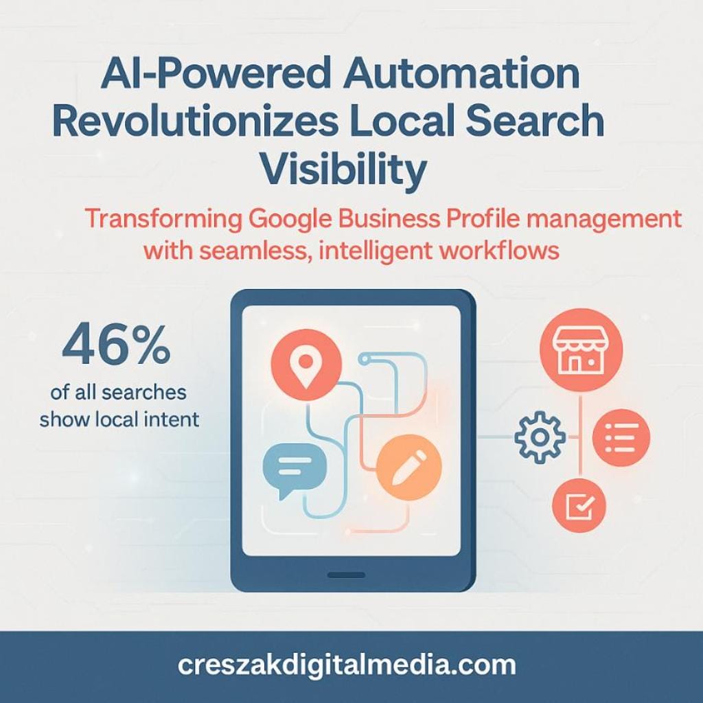 how ai-powered automation frameworks transform google business profile management AI-powered automation frameworks transforming Google Business Profile management and Local SEO Services – CresZak Digital Media.