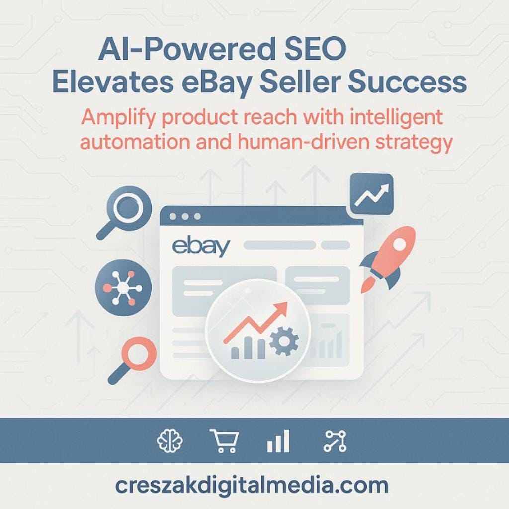 AI-Powered Tools Transforming Seller Performance with CresZak Digital Media eBay SEO Services