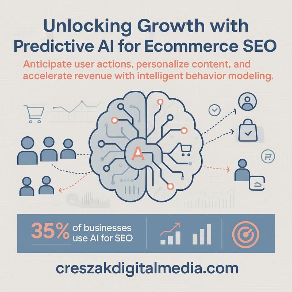 how ai predicts ecommerce user behavior for seo How AI Predicts User Behavior with Ecommerce SEO Services by CresZak Digital Media"