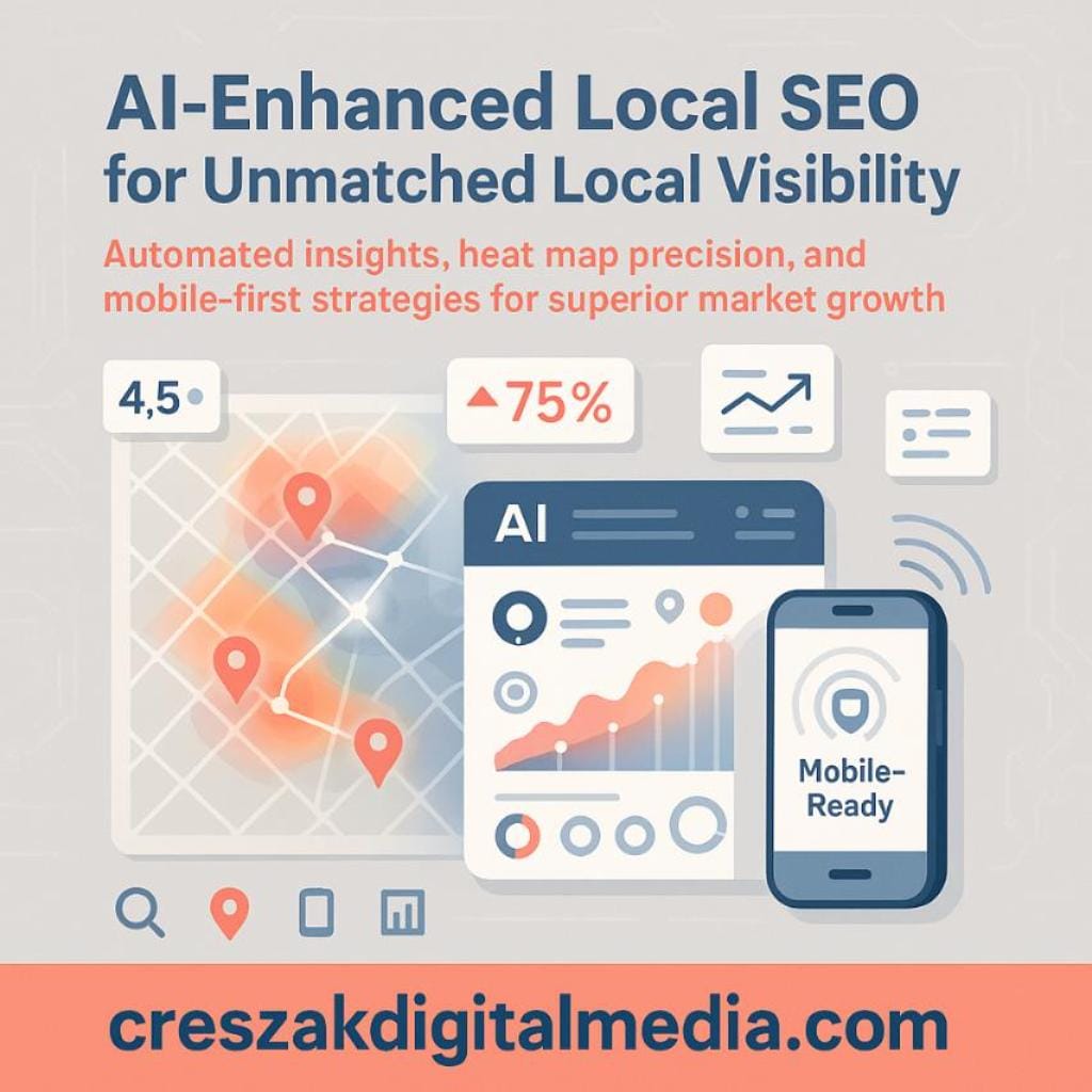 how are local seo experts integrating ai into their strategy with tools like local seo heat maps and mobile optimization for local seo How local SEO experts integrate AI, heat maps, and mobile optimization to enhance Local SEO Services – CresZak Digital Media.
