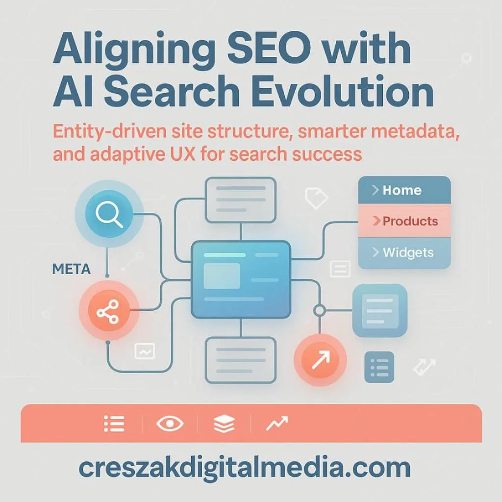 CresZak Digital Media showcasing core SEO building blocks for strong search visibility in Seo For Small Businesses