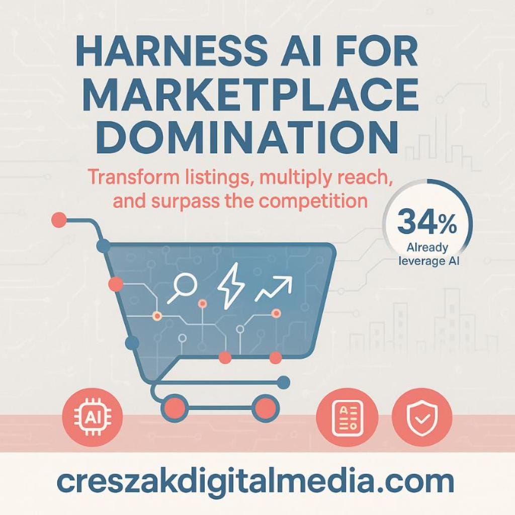 how businesses leverage artificial intelligence for marketplace success AI-Enhanced Marketplace Success Strategies with CresZak Digital Media Amazon SEO Services