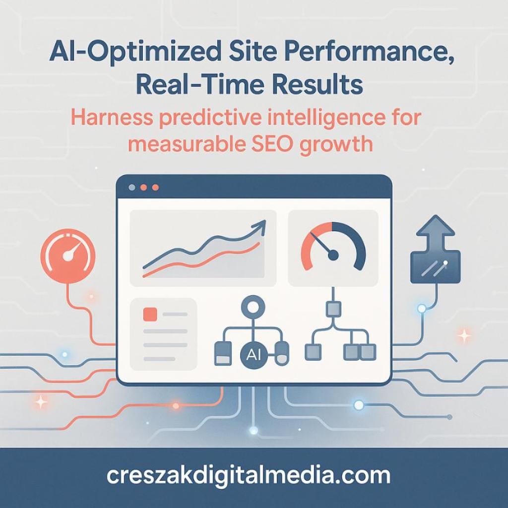 how does the best ecommerce seo agency implement ai for real-time optimization of ecommerce site structure and performance Real-Time AI Optimization of Ecommerce Site Structure with CresZak Digital Media Ecommerce SEO Services