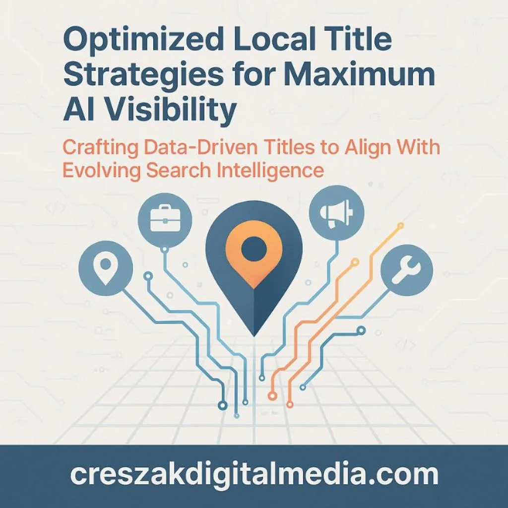 integrating local query matching algorithms into title strategy Integrating local query matching algorithms into title strategy to improve Local SEO Services – CresZak Digital Media.