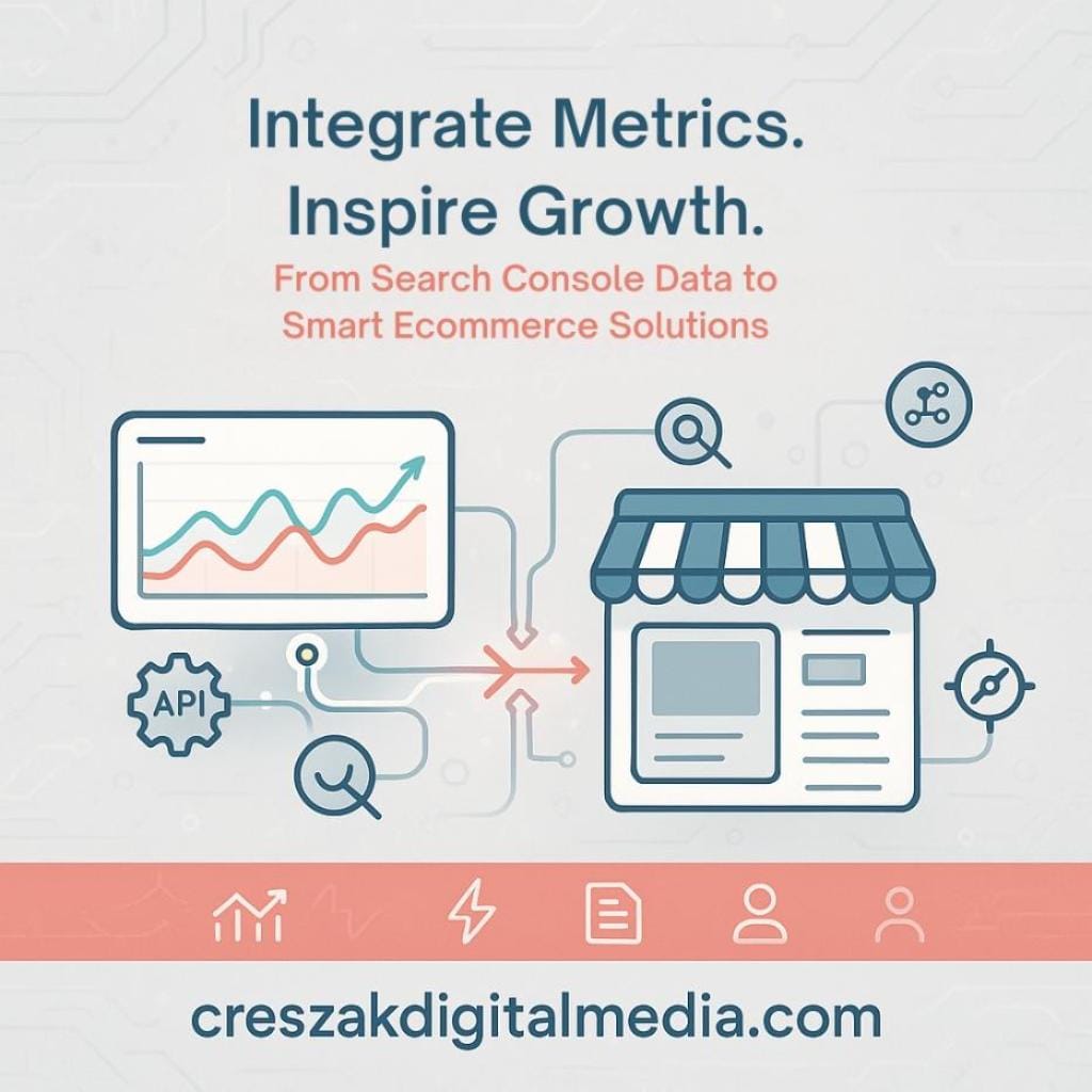 integration capabilities connecting search console metrics with actionable insights Connecting Search Console Metrics with Insights Using CresZak Digital Media Ecommerce SEO Services
