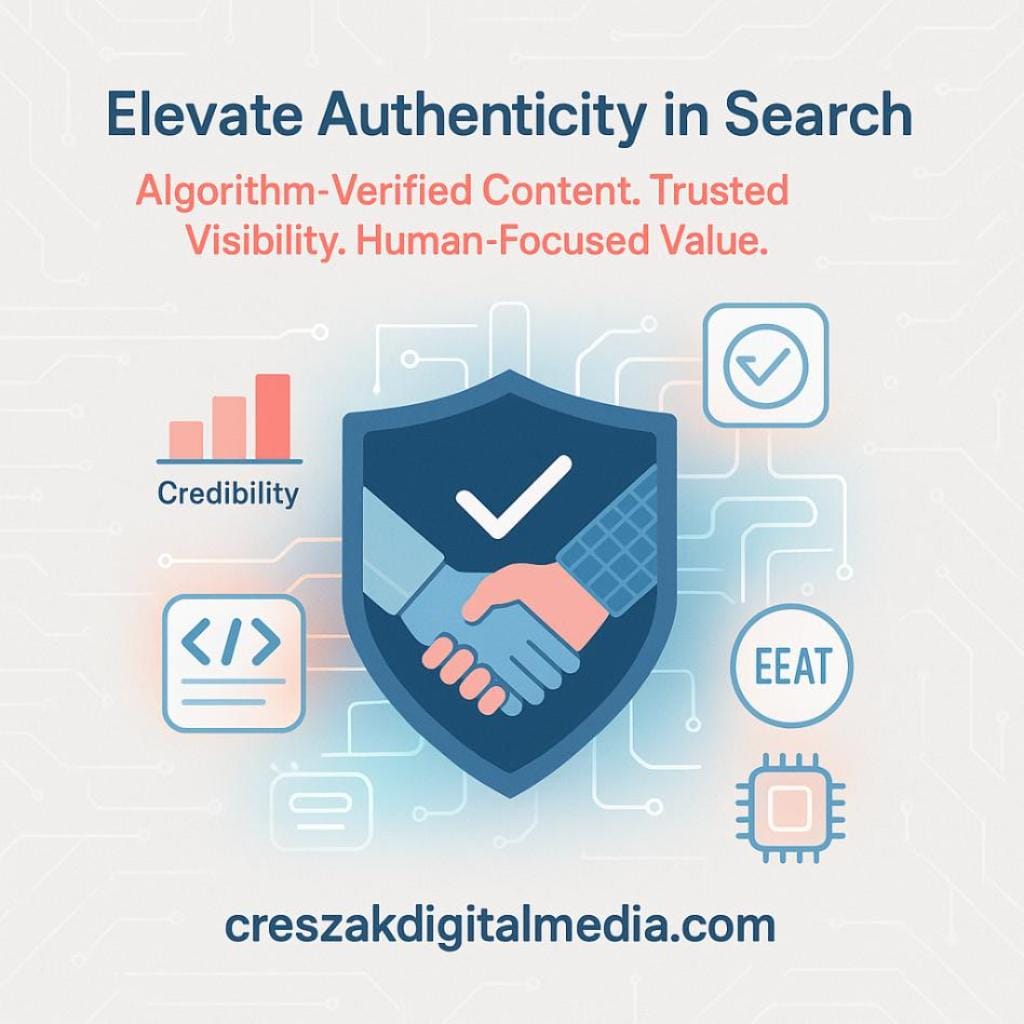 is google enhancing detection of ai-generated content using technical seo services and machine-readable schema signals How Google uses technical SEO and machine-readable schema to detect AI content and strengthen SEO Services for Small Businesses by CresZak Digital Media.