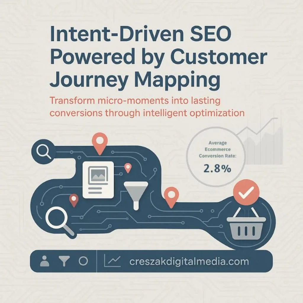 Customer Journey Mapping for Intent-Driven Strategies with CresZak Digital Media Ecommerce SEO Services