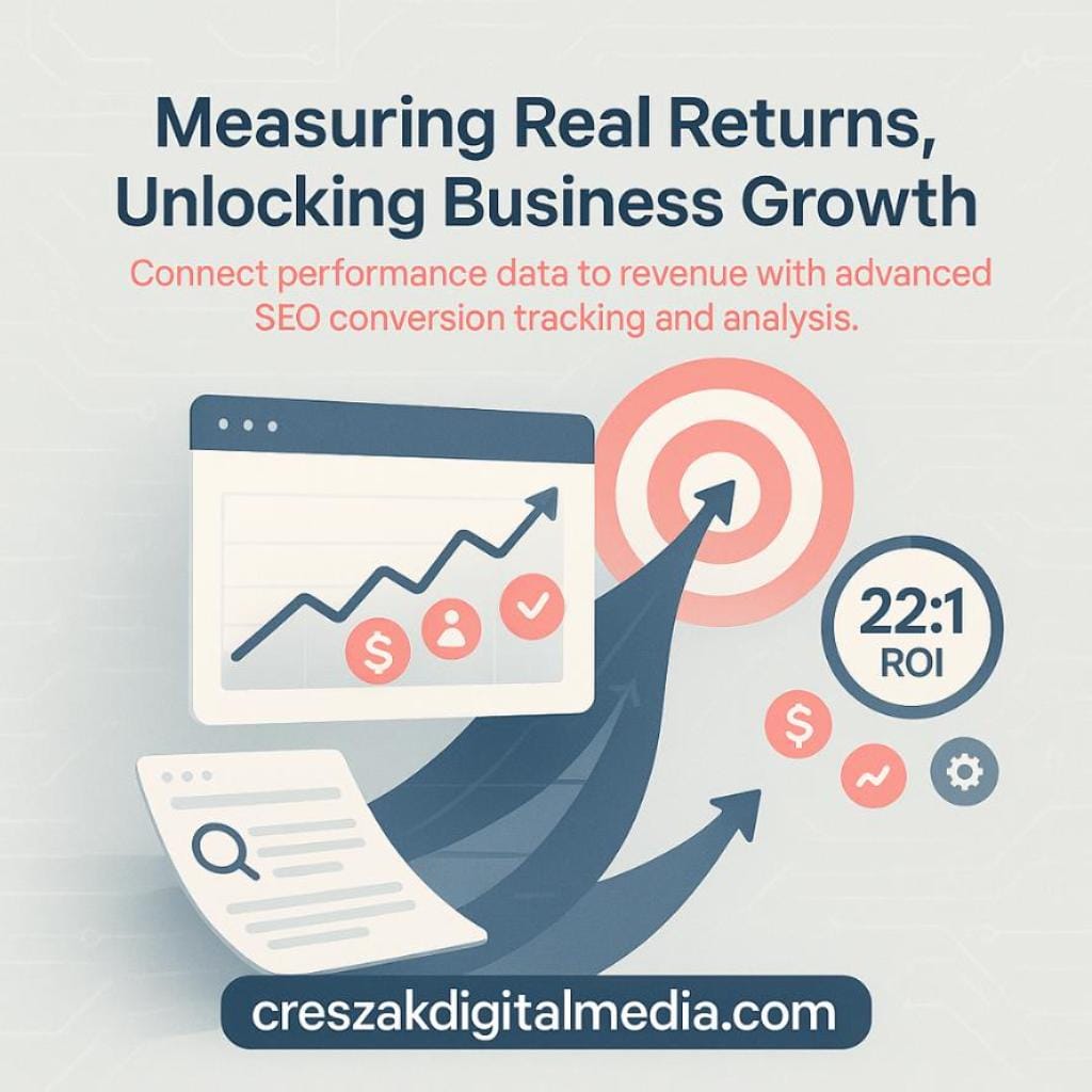 CresZak Digital Media measures real returns with conversion-led SEO Services.